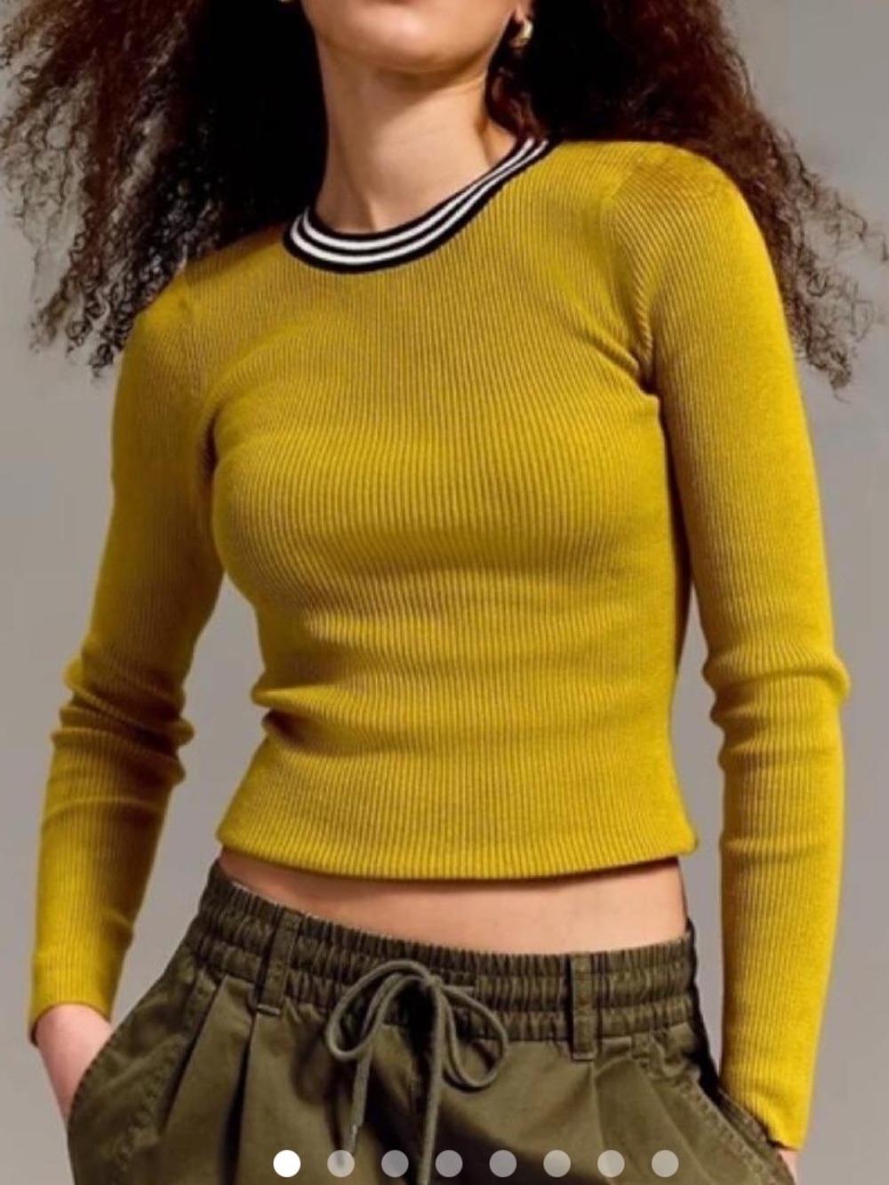 Christopher John Rogers collab keyhole knit